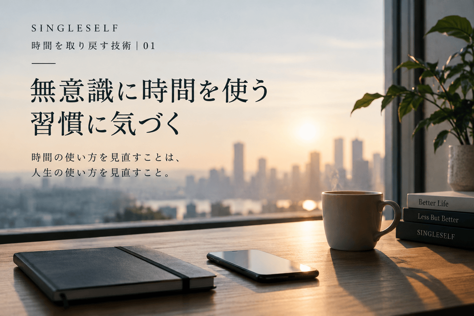 【第1回】時間がない原因は？時間を奪う習慣を減らし、自分の時間を取り戻す方法