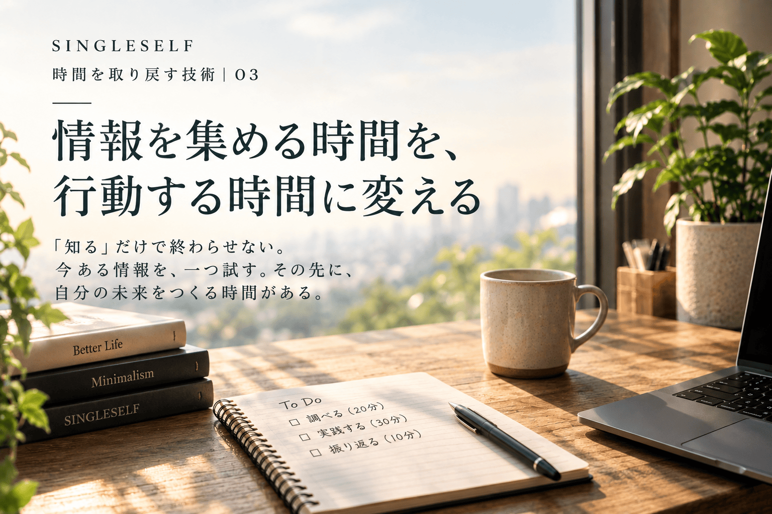 【第3回】情報収集ばかりで行動できない？時間を取り戻す情報整理術