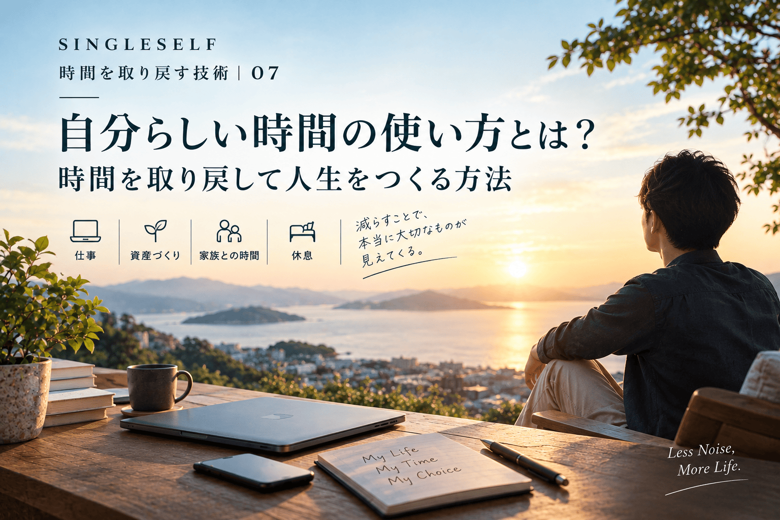 【第7回】自分らしい時間の使い方とは？時間を取り戻して人生をつくる方法