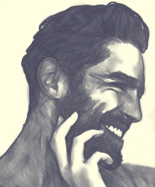 The reference for this was an old glamour photo of veronica . Charcoal And Chalk Drawing Effect Parameters In Akvis Charcoal