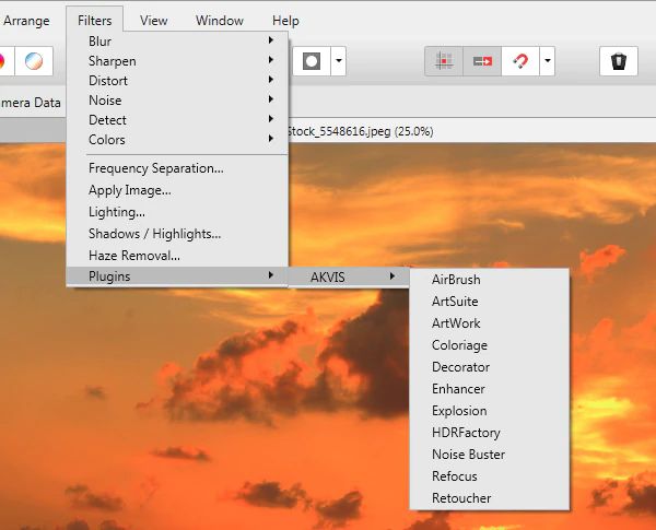 Add Akvis Plugins To Affinity Photo On Windows - Nature Pictures - Classic Desktop Collection