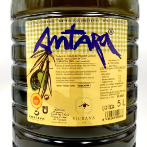 Aceite Oliva virgen extra Arbequina 5L. Antara