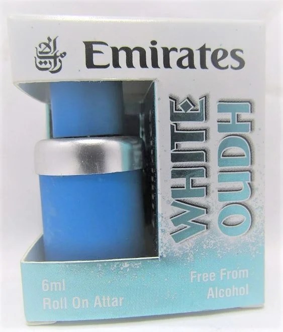 Emirates 6 ml Roll-on Attar Rich Fragrance Long Lasting Attar Unisex | White Oud |