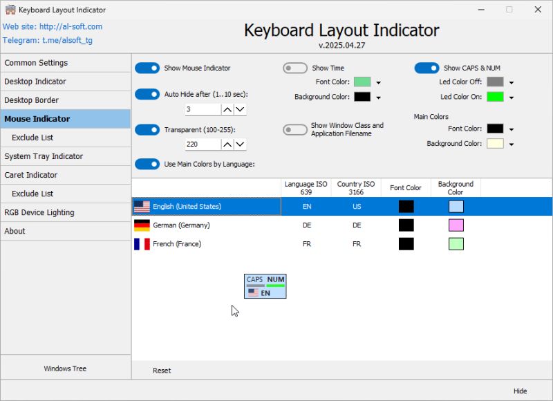Github Birjuvachhani Keyboard Mouse Indicator A Beautiful Widget - Best Nature Textures in 8K