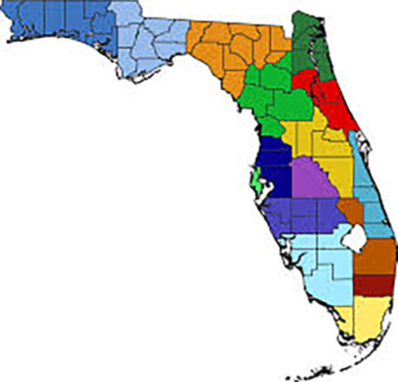 Find A Unit AMERICAN LEGION AUXILIARY Florida Map1 