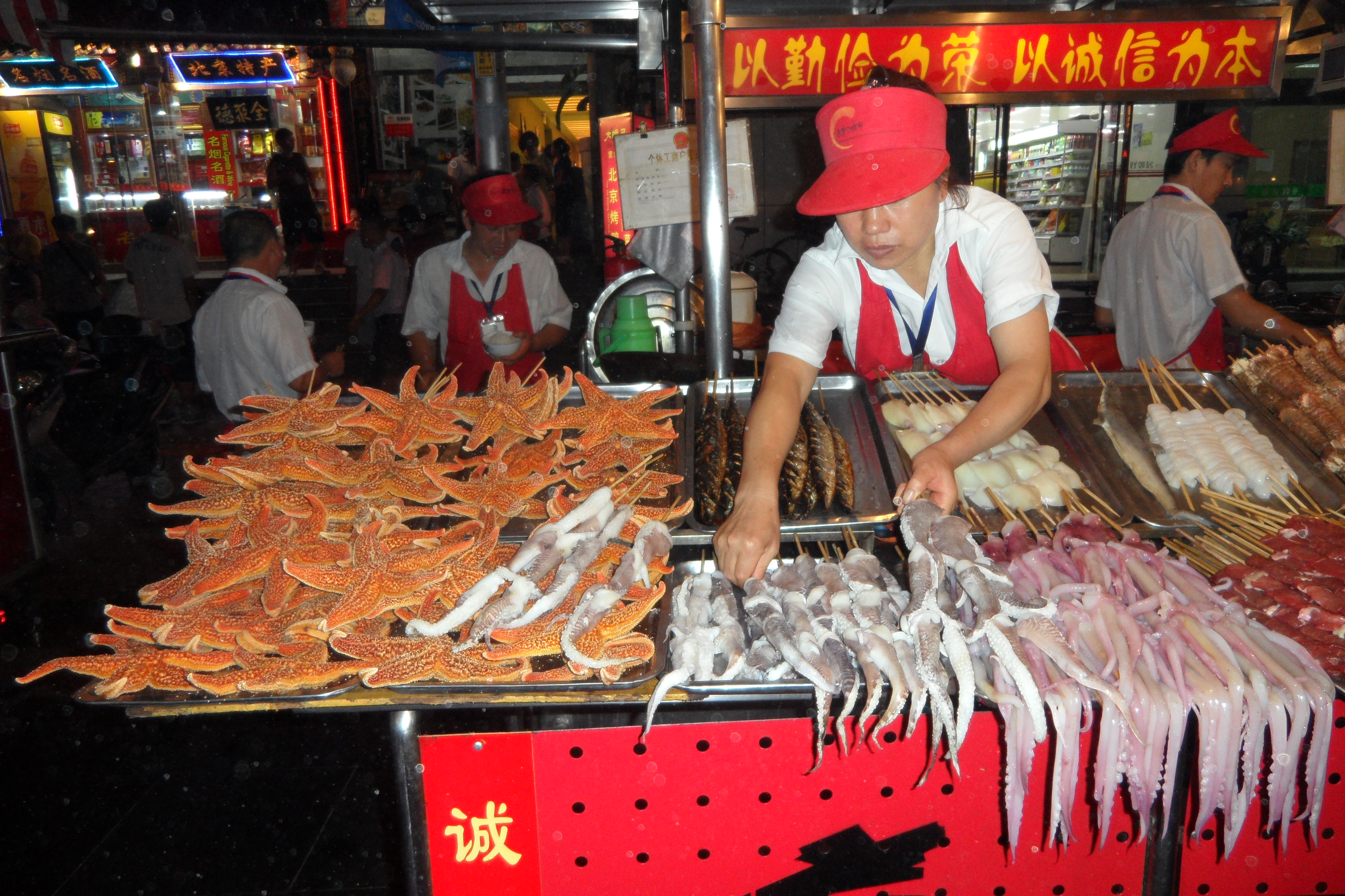 Night food market!!