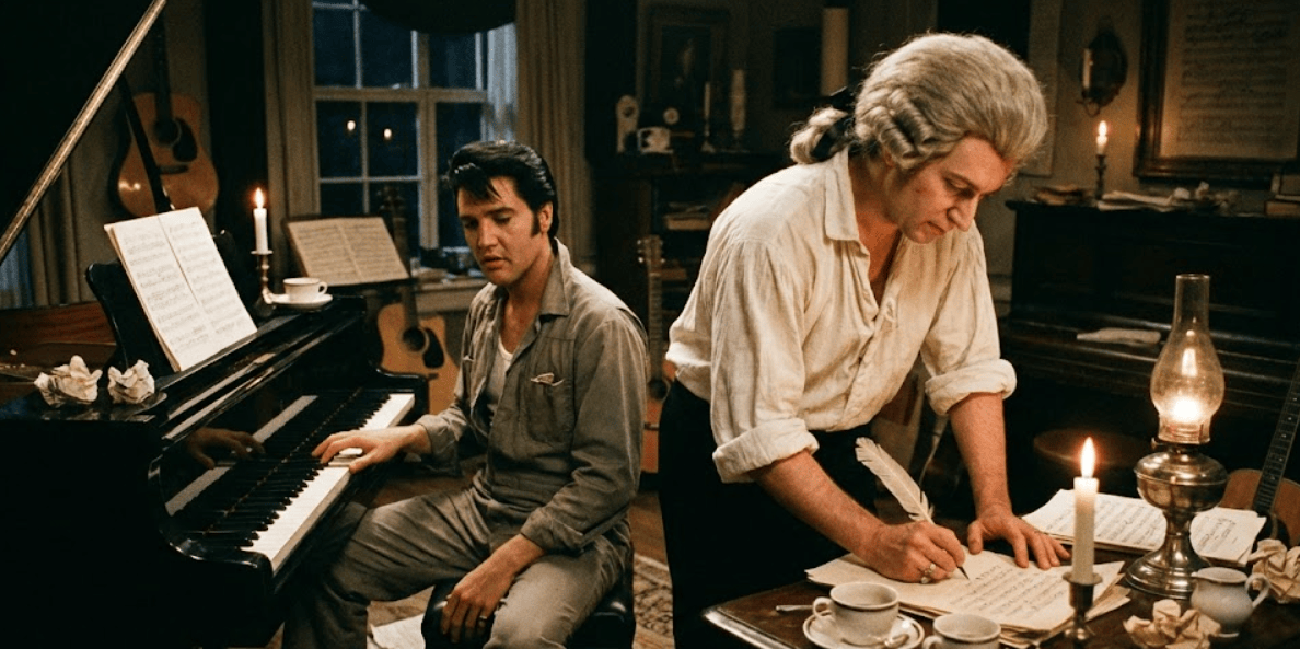 Rock me Amadeus (& Elvis)