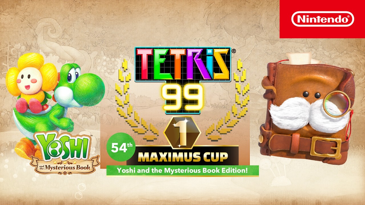 Tetris 99 anuncia tema de Yoshi em novo MAXIMUS CUP