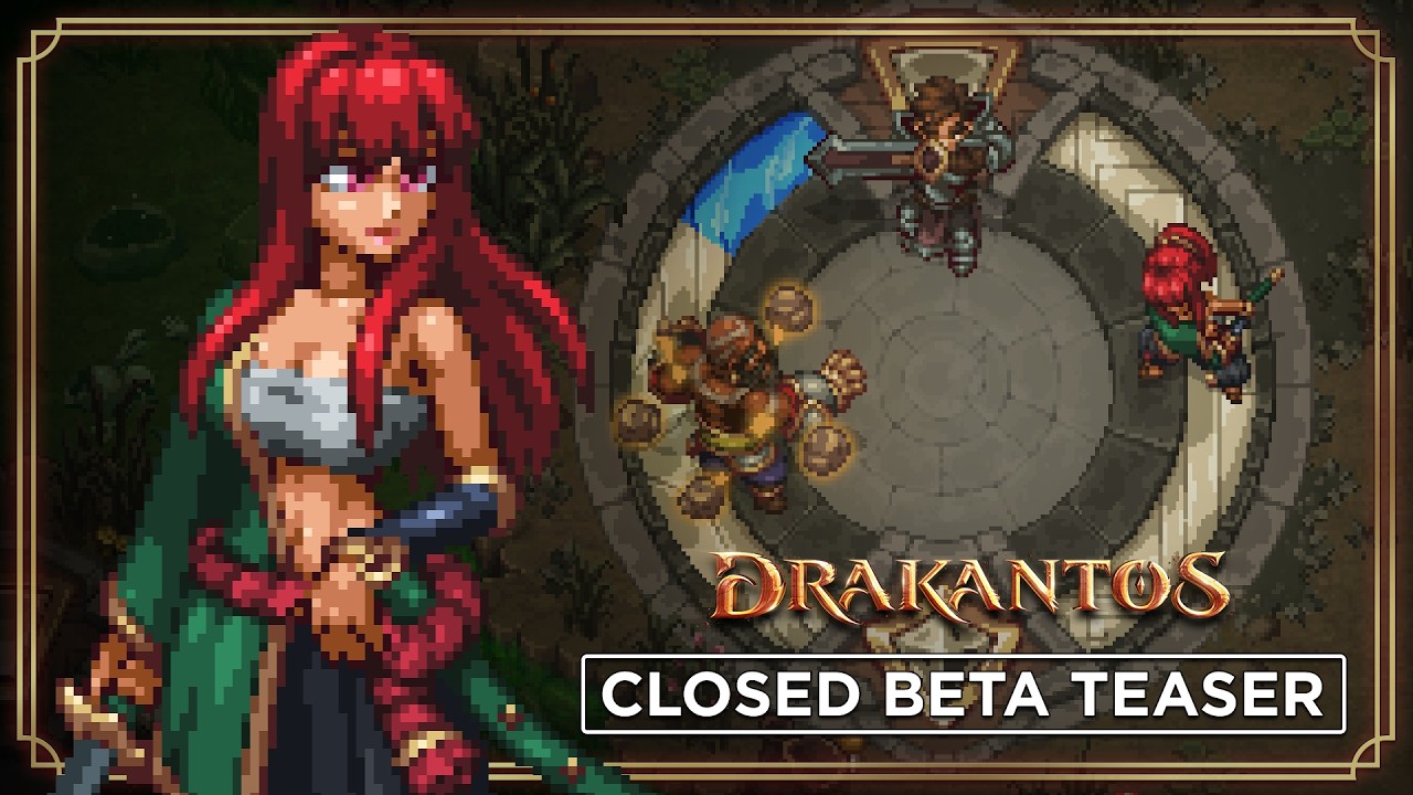 Drakantos destaca beta fechada em teaser para PC via Steam