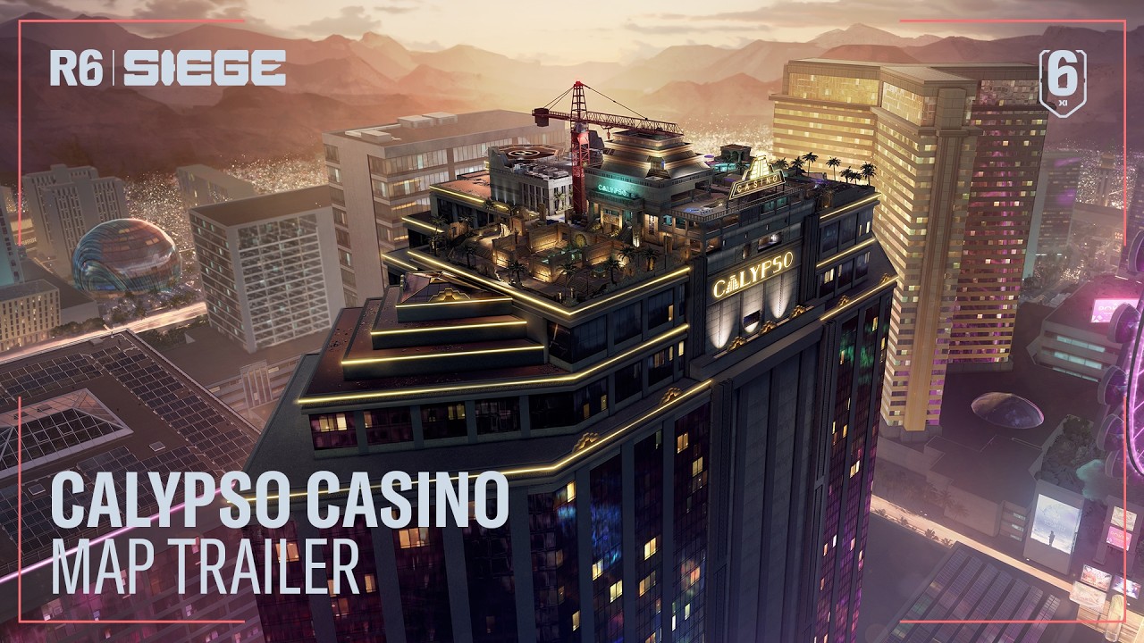 Rainbow Six Siege apresenta Calypso Casino como novo mapa