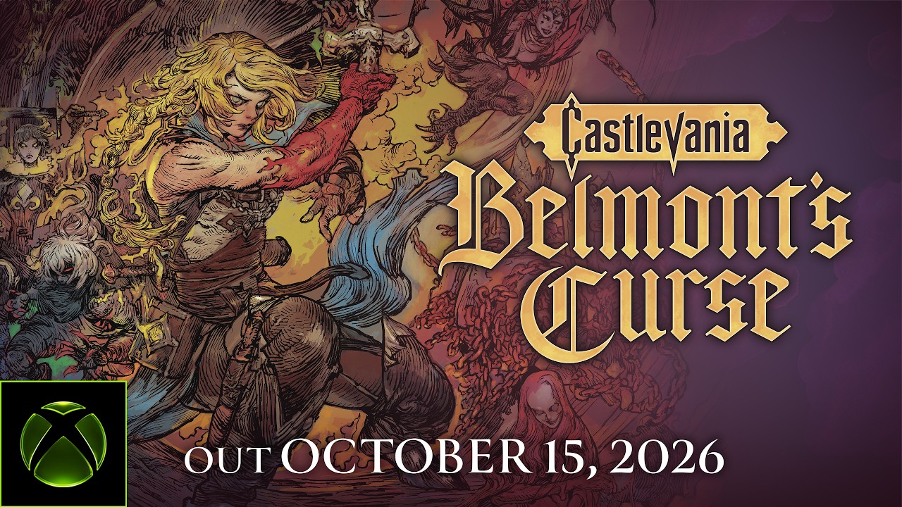 Castlevania: Belmont’s Curse é anunciado no Xbox Games Showcase 2026