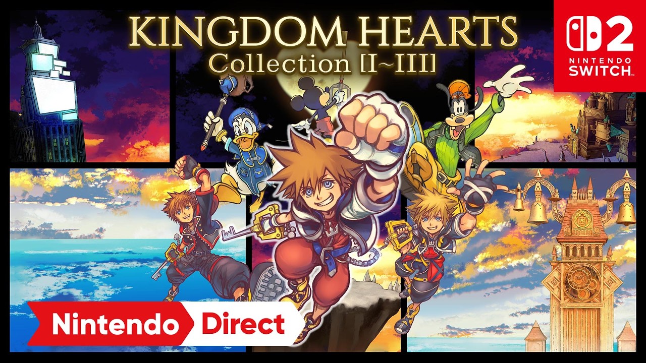KINGDOM HEARTS Collection [I~III] é anunciada para Nintendo Switch 2