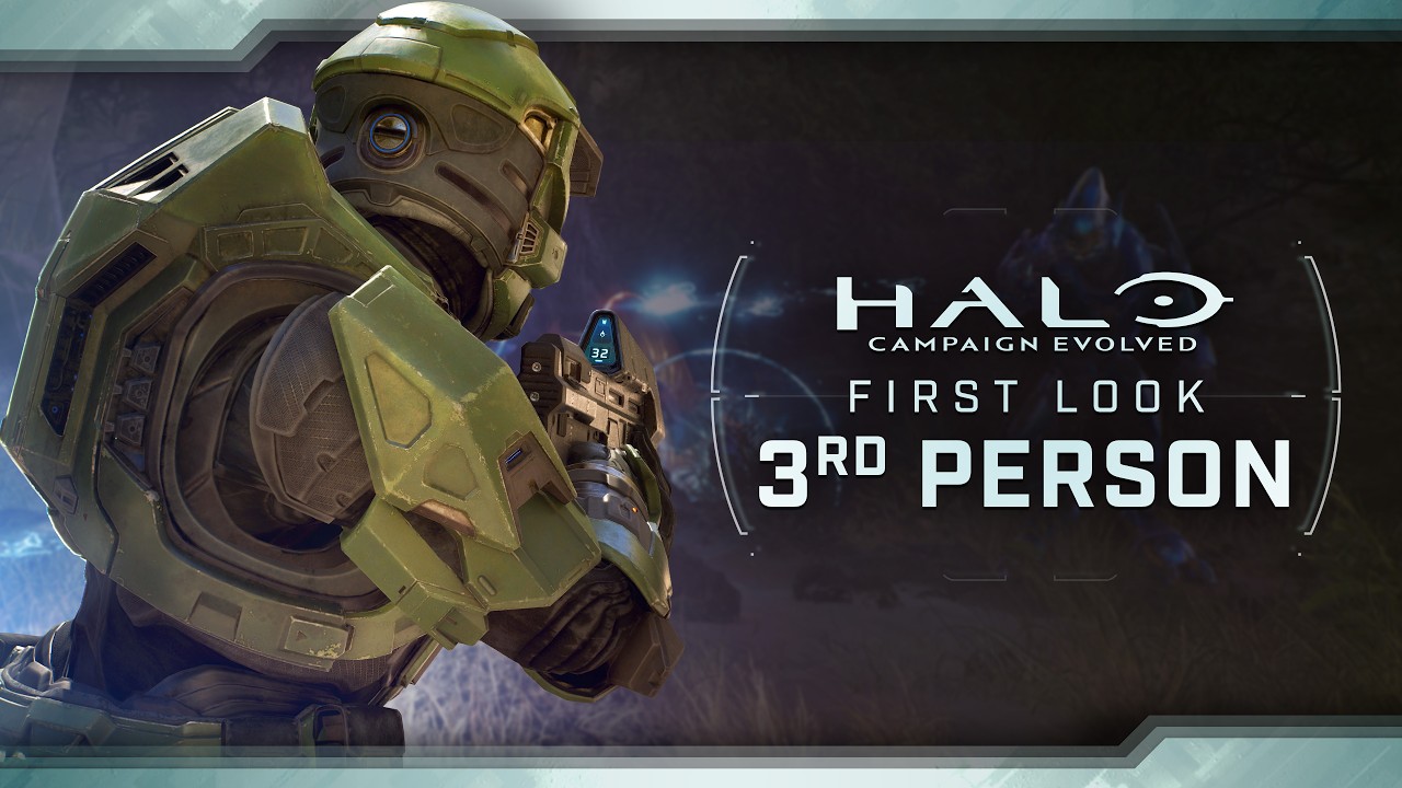 Halo: Campaign Evolved mostra gameplay em terceira pessoa com Skull Perspective