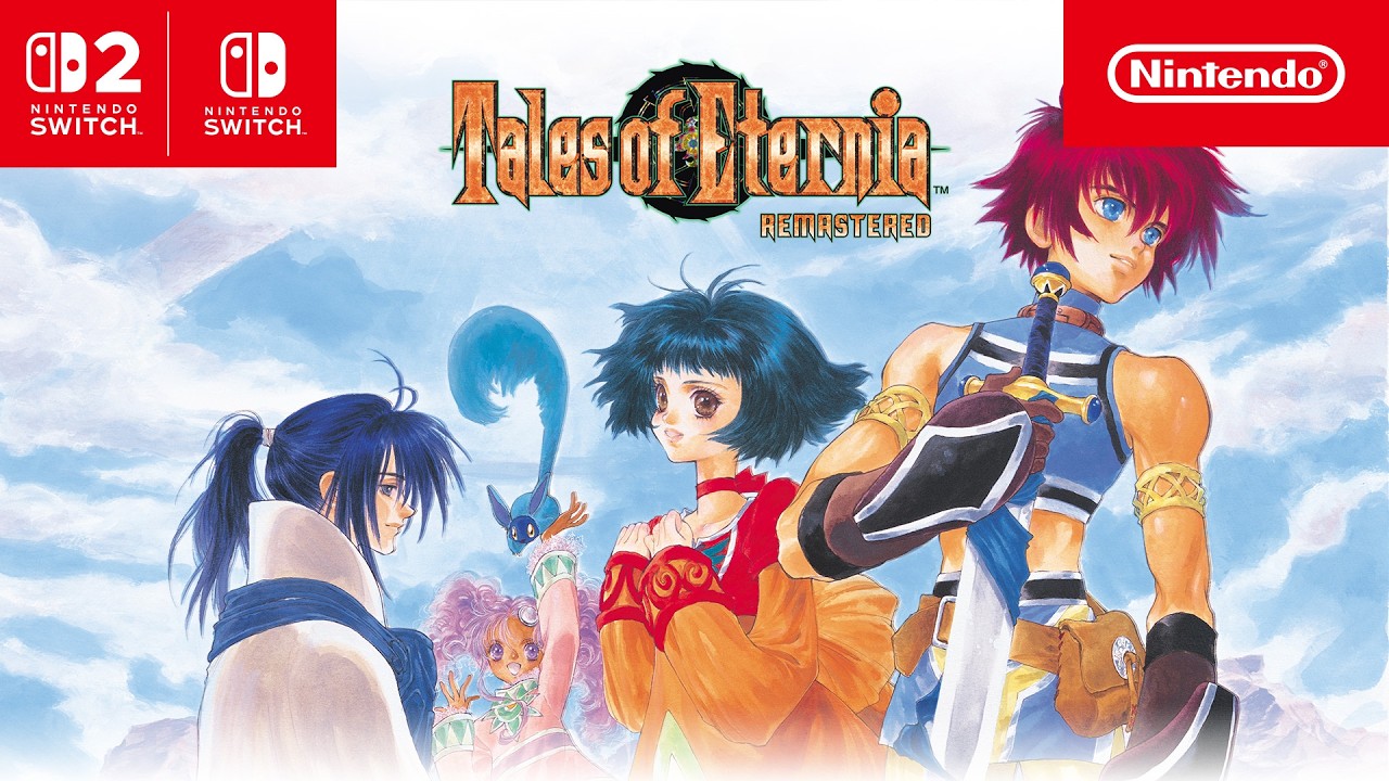 Tales of Eternia Remastered é anunciado para Switch 2 e Switch