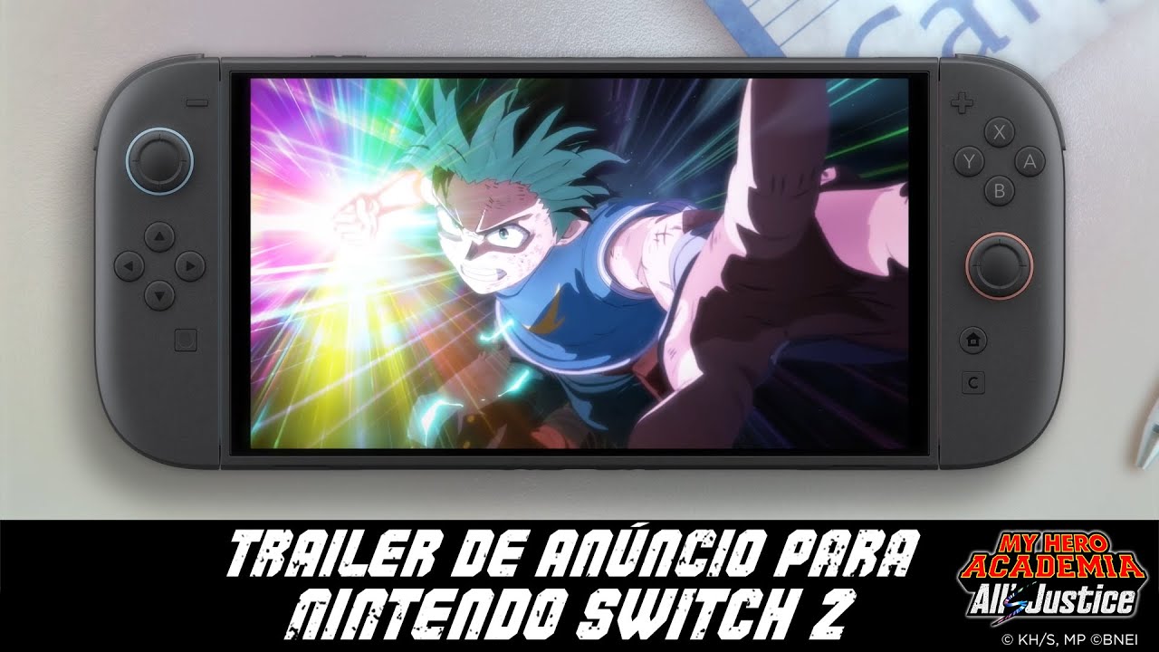 MY HERO ACADEMIA: All’s Justice chega ao Nintendo Switch 2 em 2026