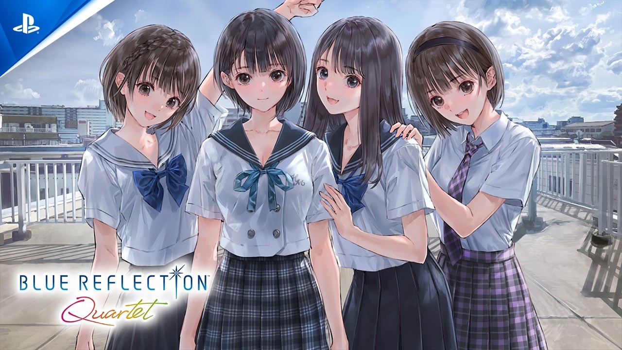 Blue Reflection Quartet ganha novo trailer e