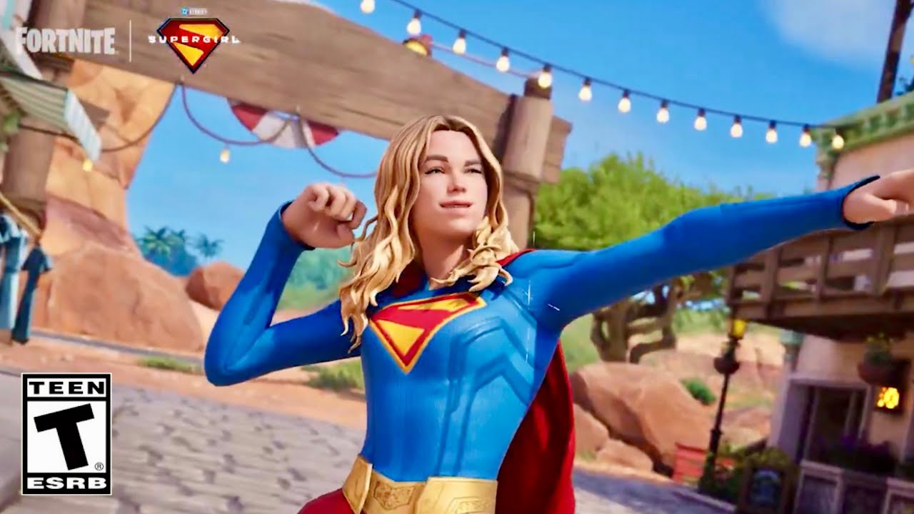 Fortnite confirma chegada de Supergirl e Krypto à loja