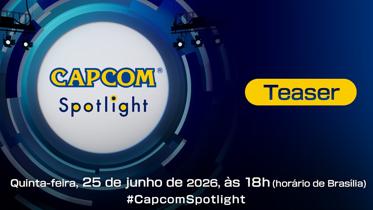 Capcom Spotlight (BR) ganha teaser e marca evento para 25 de junho