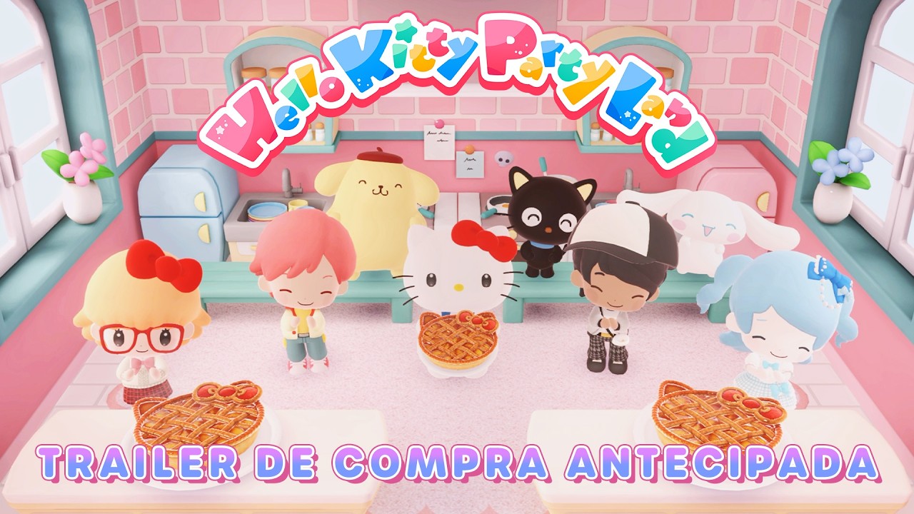 Hello Kitty Party Land ganha bônus de pré-venda para o avatar