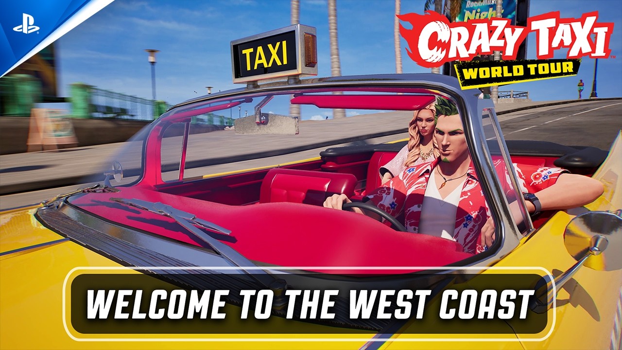 Crazy Taxi: World Tour destaca West Coast em novo trailer