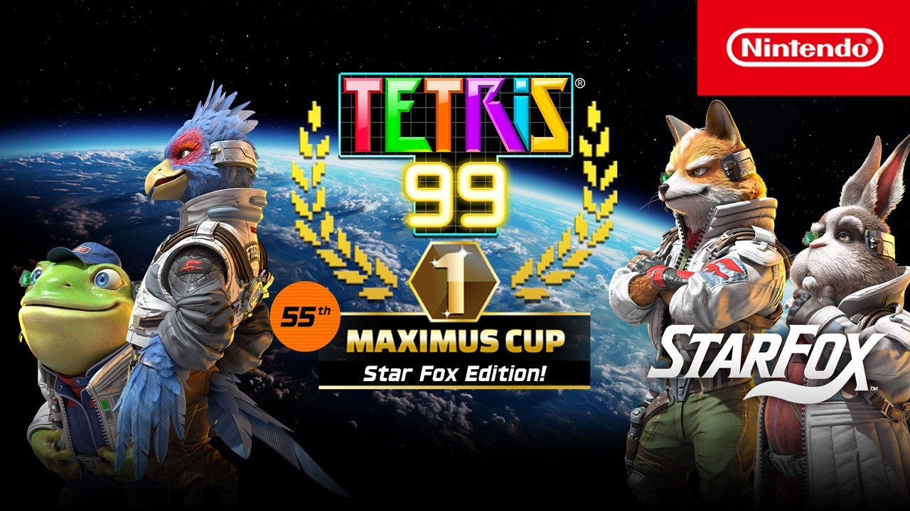 Tetris 99 ganha tema especial de Star Fox no 55th MAXIMUS CUP