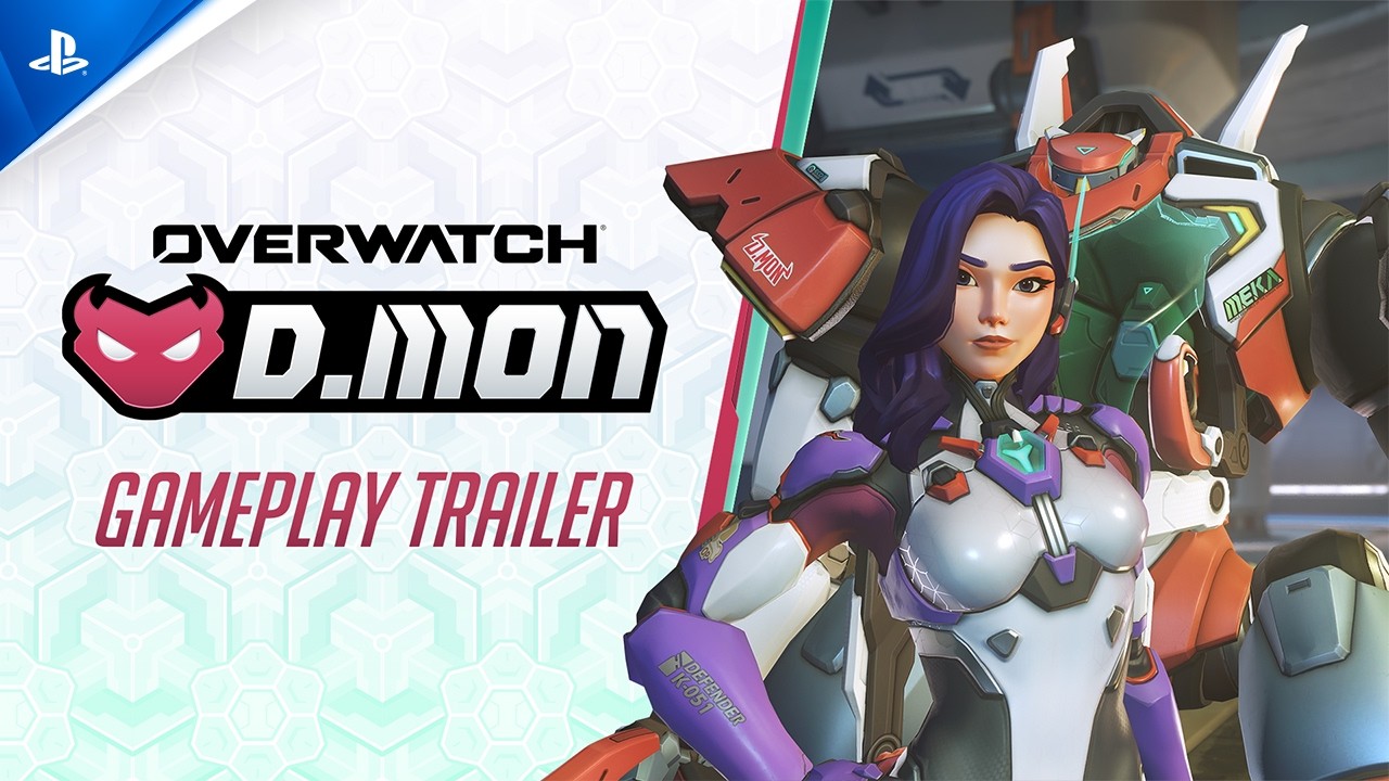 Overwatch apresenta D.Mon, nova heroína Tank em trailer de gameplay