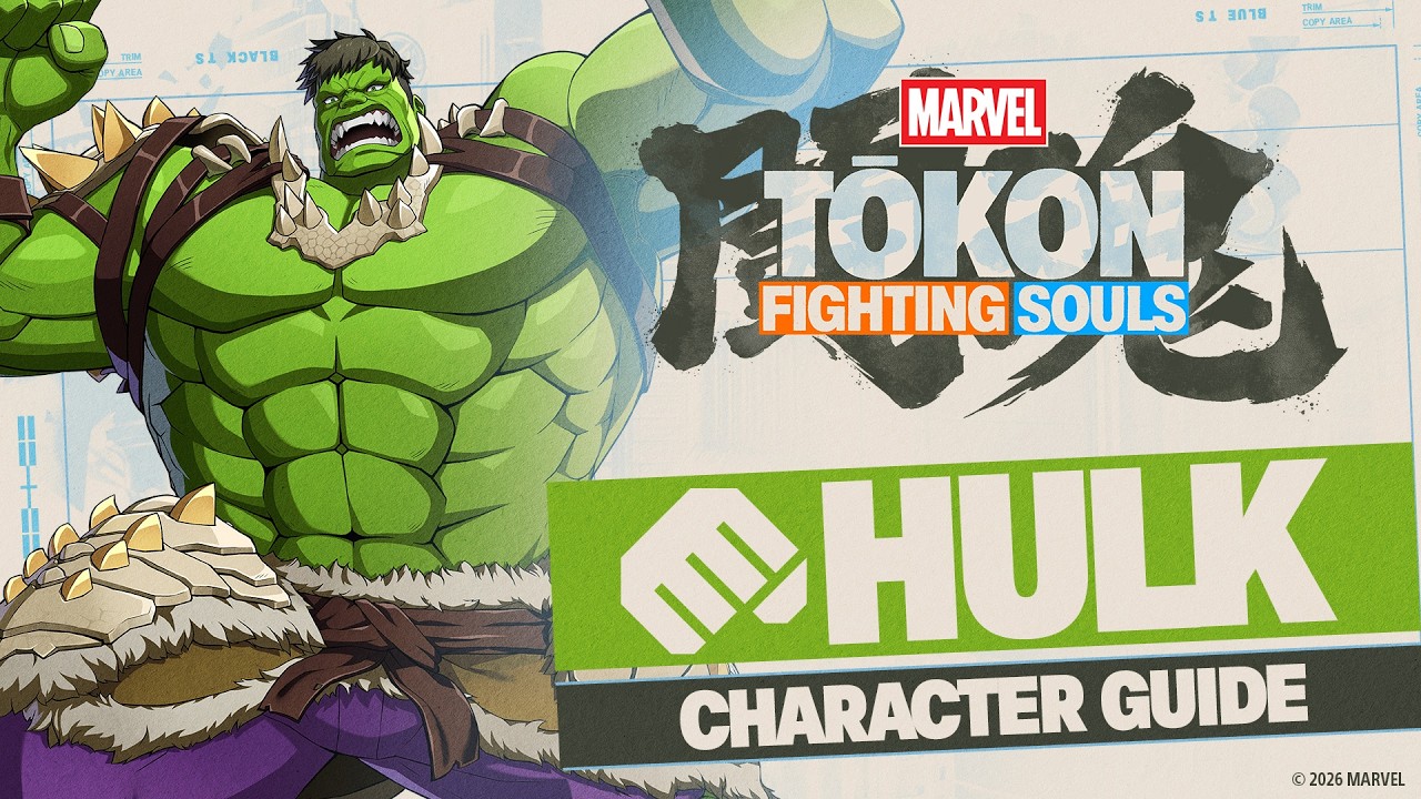 Hulk ganha guia de personagem em MARVEL Tōkon: Fighting Souls