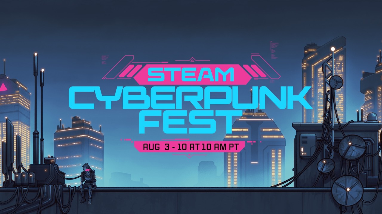 Steam anuncia o Cyberpunk Fest 2026 com vitrine de jogos temáticos