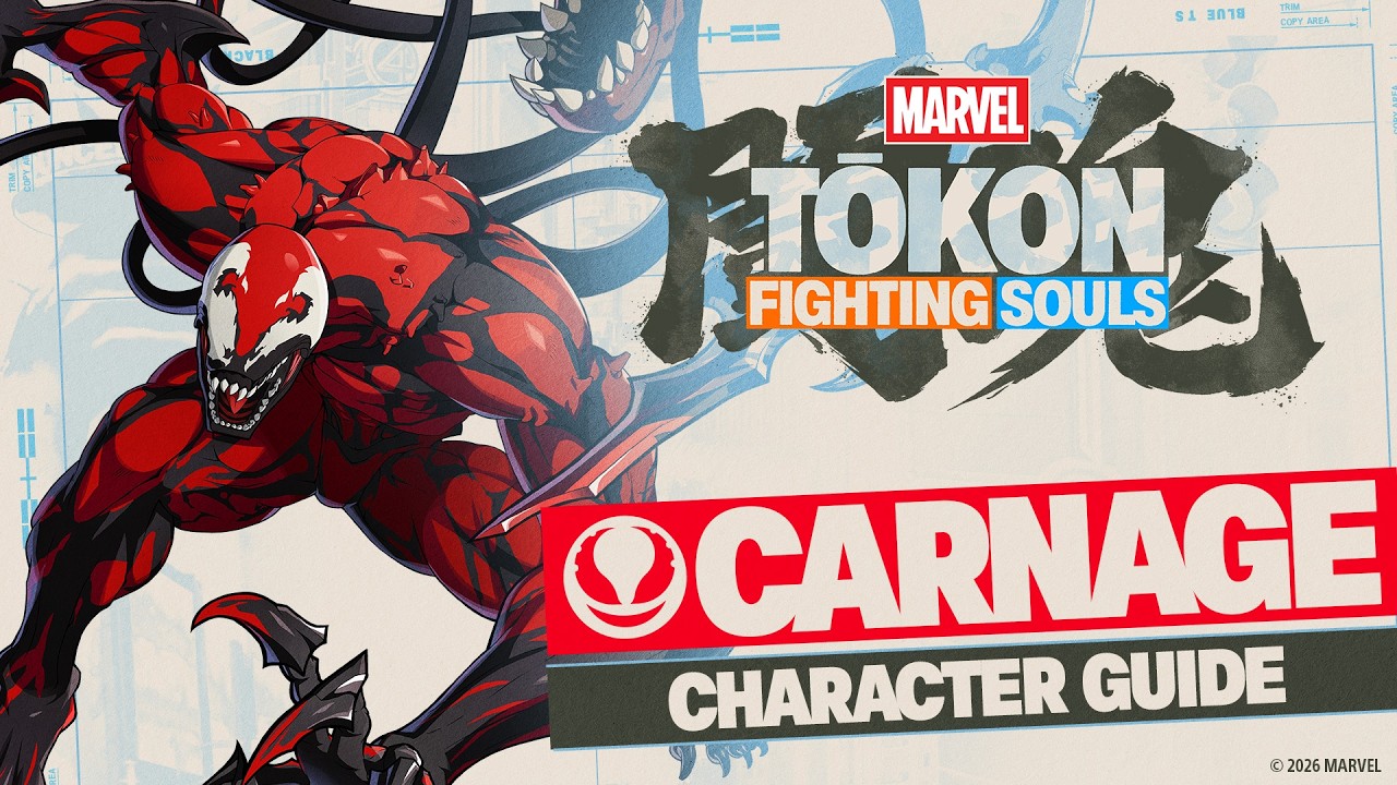Marvel Tōkon: Fighting Souls destaca Carnage em novo guia de personagem