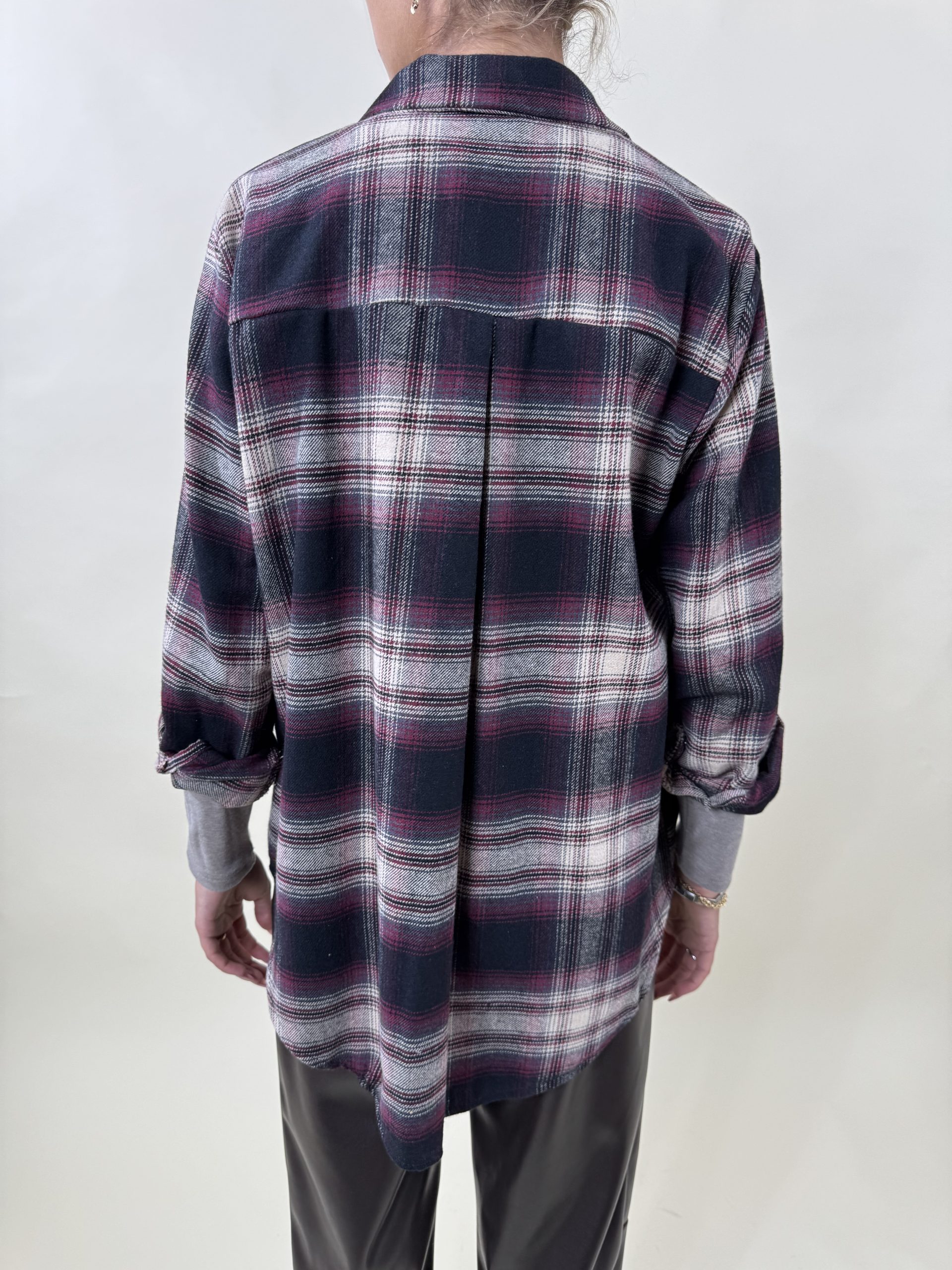 camicia COUNTRY bordeaux #9204