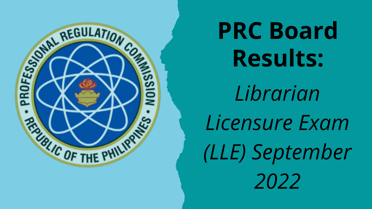 Librarian Licensure Exam September 2022 Results