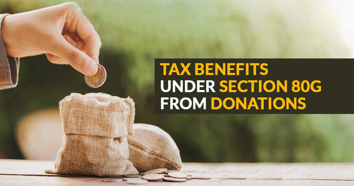 What Is Section 80G And How Does It Help To Save Income Tax?