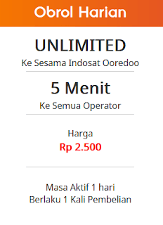 Paket Obrol Indosat Terbaru 2025