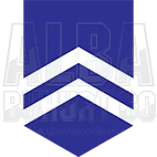 blue flag, 2 white chevrons