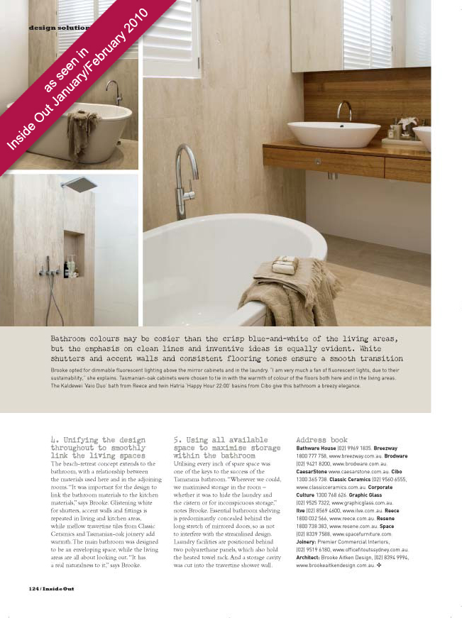 Award winning bathroom renovation by Alba Tiling Sydney