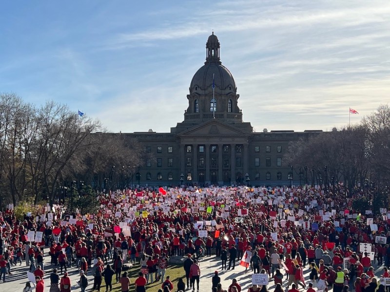 ‘In Alberta we believe in free speech, full stop,’ Danielle Smith says – at least when it comes to hate speech