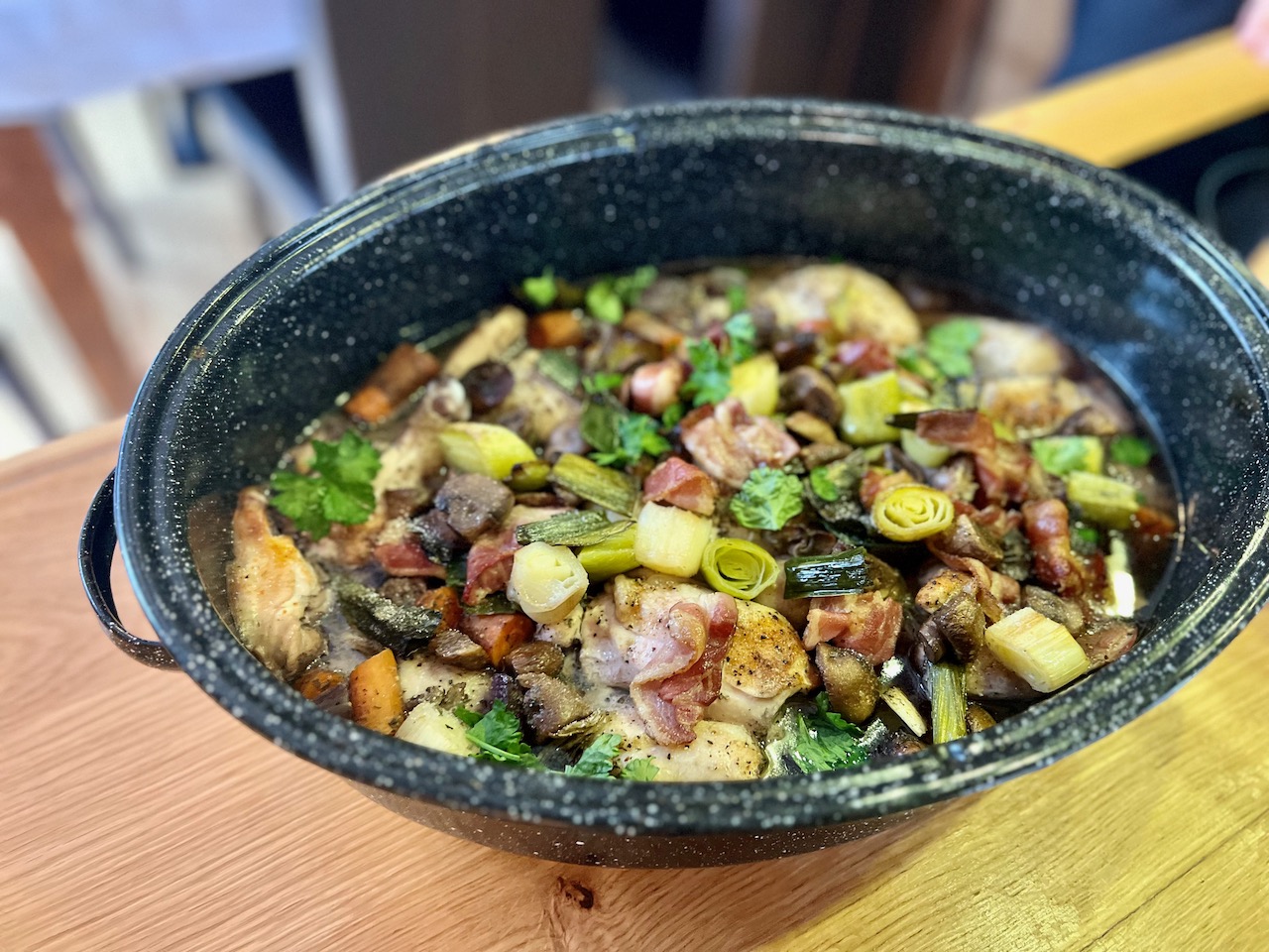 Coq au vin – hani í víni