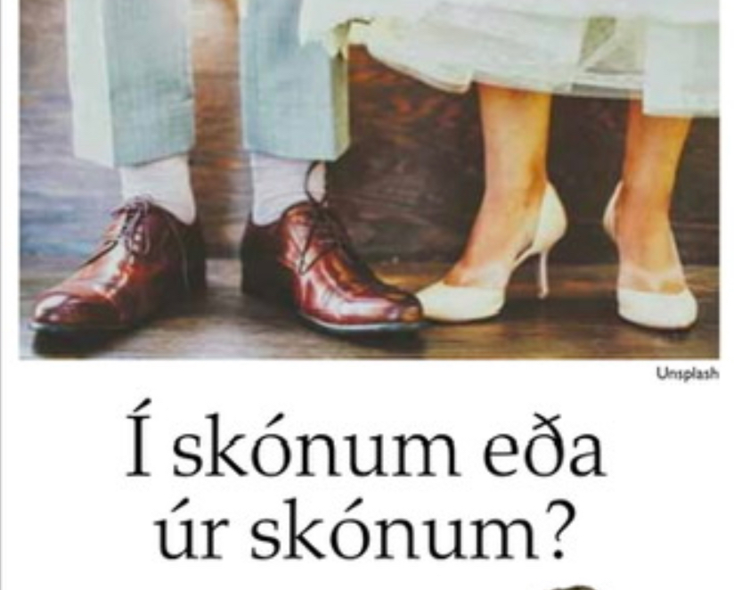 Í skónum eða úr skónum?