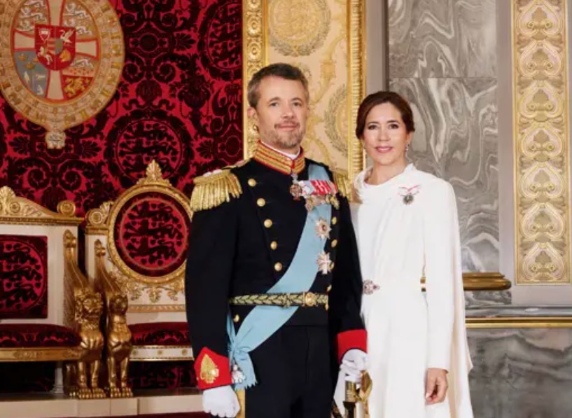 Dönsku konungshjónin Friðrik X og María
