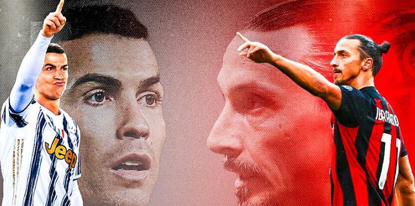 Formacionet zyrtare Juve-Milan