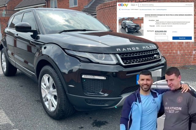 Aguero i dhuroi puntorit çelësat, shikoni ku ka përfunduar Range Rover