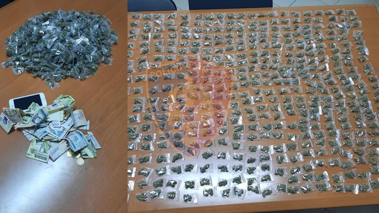 Shpërndanin drogë në zona të ndryshme të Tiranës, 3 në pranga dhe 2 në kërkim