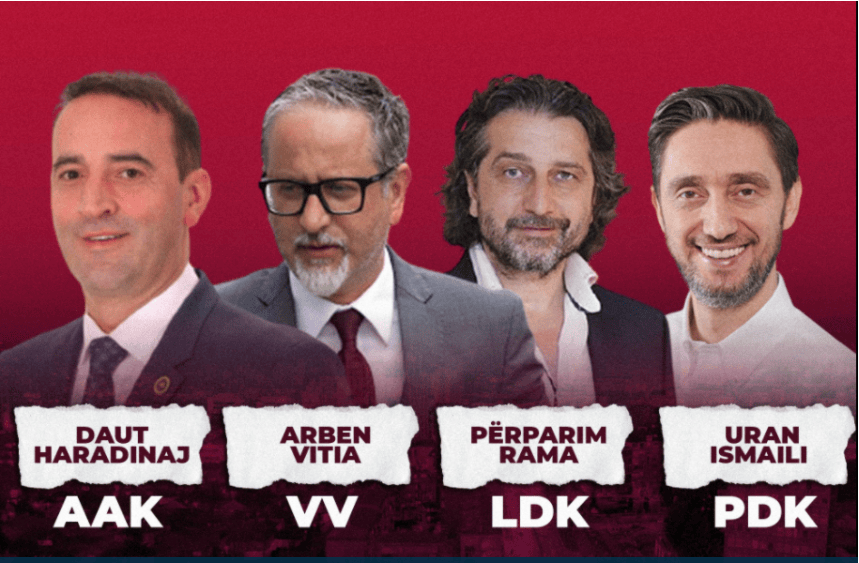 Sondazhi i UBO-s: Arben Vitia i pari, Uran Ismaili renditet i dyti (FOTO LAJM)