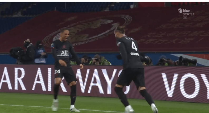 Sergio Ramos shënon golin e parë me fanellën e PSG-së (VIDEO)