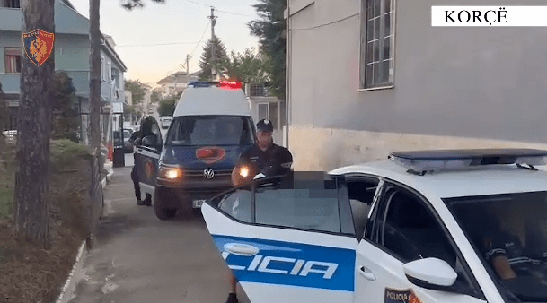 Kokainë, armë të ftohta dhe para “të pista”, dy të arrestuar në Korçë (VIDEO)