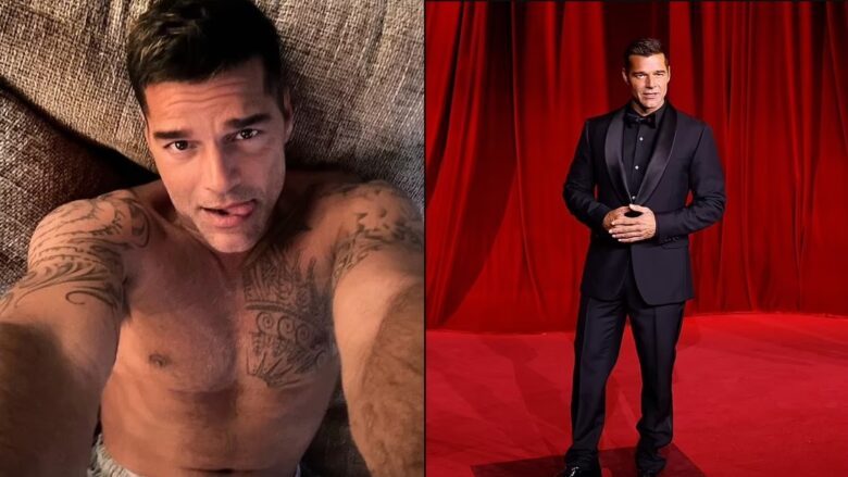 Ricky Martin pozon pa këmishë dhe tregon fizikun e tij në selfie provokuese