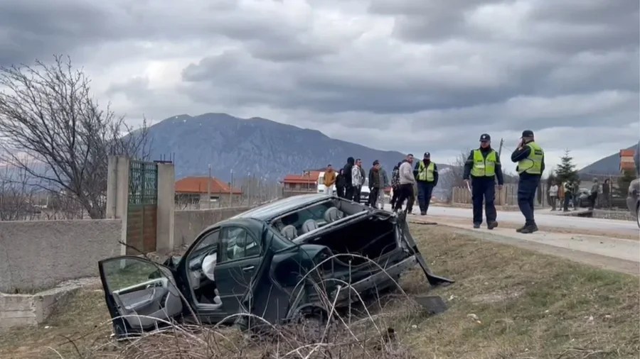 Aksident në aksin Korçë – Bilisht, raportohet për të plagosur