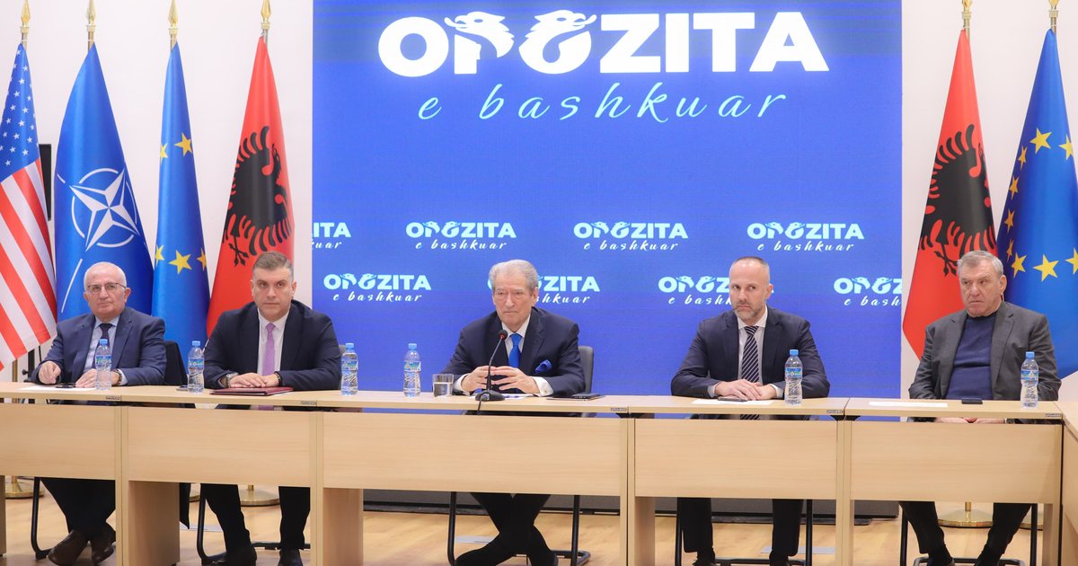 Protesta e 8 shkurtit, Berisha: Ftoj çdo parti që ndjehet opozitare të na bashkohet. Një kryeministër që pi një shishe vere 33 mijë euro duhet nxjerrë me …