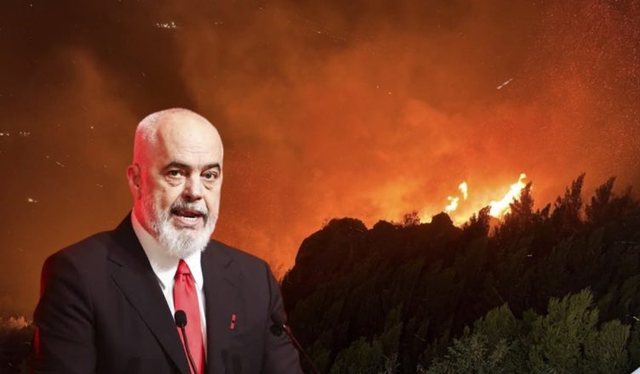 Zjarri masiv përfshin Krujën dhe djeg sipërfaqe të mëdha, Rama: U parandalua tragjedia, u shkrumbua vetëm një magazinë