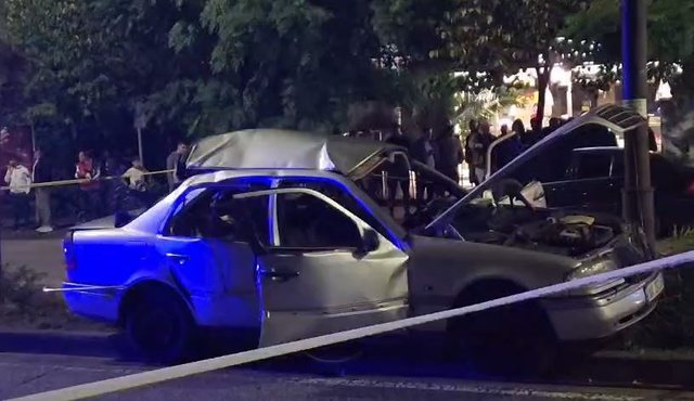 Vehicle explosion in Gjirokastër, police: Two people injured